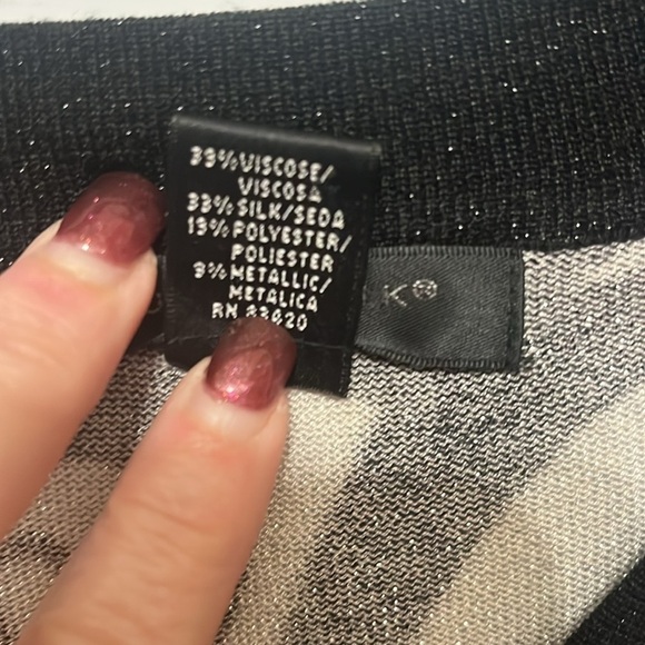 August Silk Knits Top XL - Picture 6 of 8